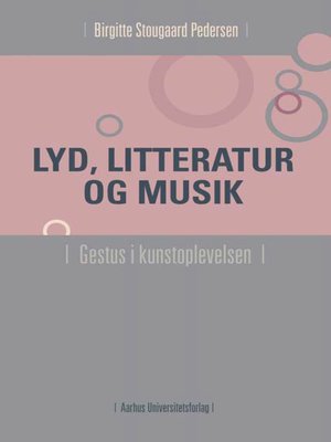 cover image of Lyd, litteratur og musik